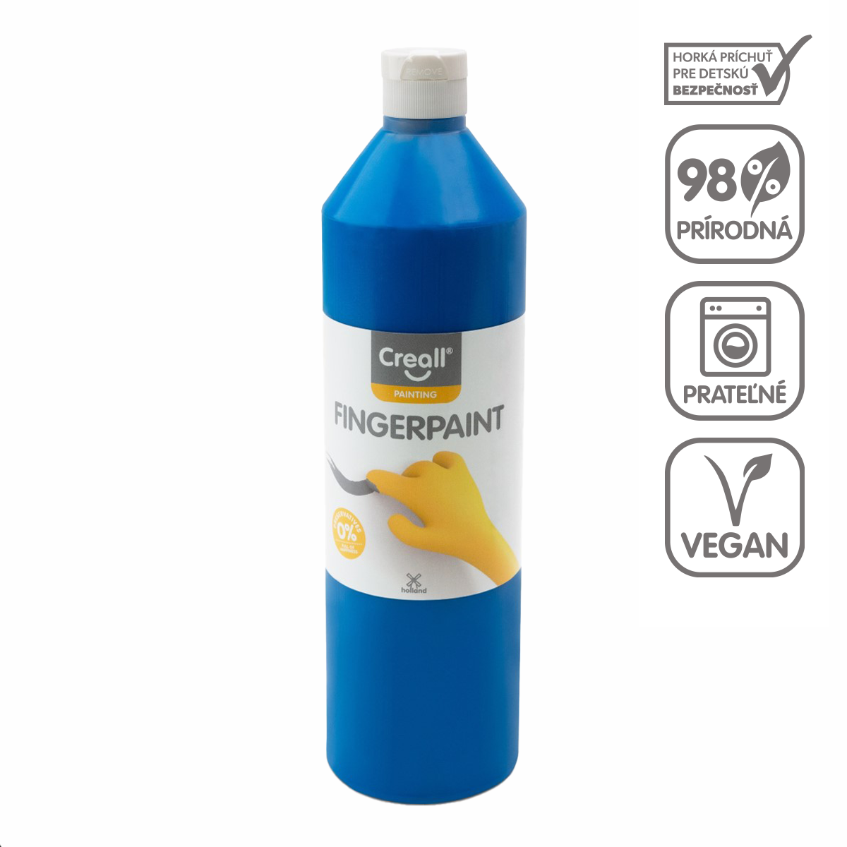 Prstna barva Creall - 750 ml – modra