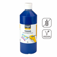 Transparentna barva Creall 500 ml – modra