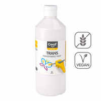 Transparentna barva Creall 500 ml – bela