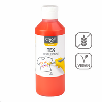 Barva za tekstil Creall Tex 250 ml – oranžna
