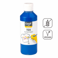 Barva za tekstil Creall Tex 250 ml – modra