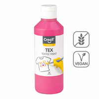 Barva za tekstil Creall Tex 250 ml – magenta