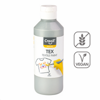 Barva za tekstil Creall Tex 250 ml – srebrna