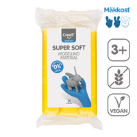 Masa za modeliranje Creall Super Soft 500 g – rumena