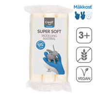 Masa za modeliranje Creall Super Soft 500 g – bela