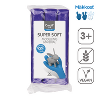 Masa za modeliranje Creall Super Soft 500 g – vijolična