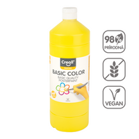 Tempera barva Creall 500 ml – rumena