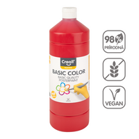 Tempera barva Creall 500 ml – rdeča