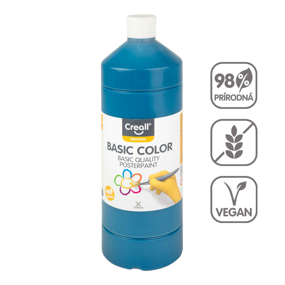 Tempera barva Creall 500 ml – akvamarin