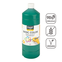Tempera barva Creall 500 ml – temno zelena