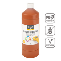 Tempera barva Creall 500 ml – svetlo rjava