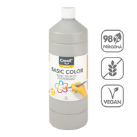 Tempera barva Creall 500 ml – siva