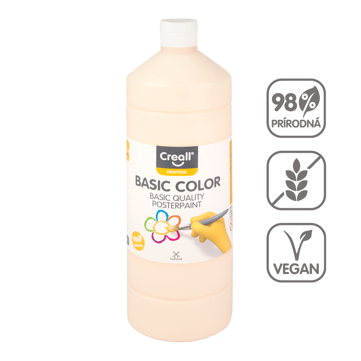 Tempera barva Creall 500 ml – kožna