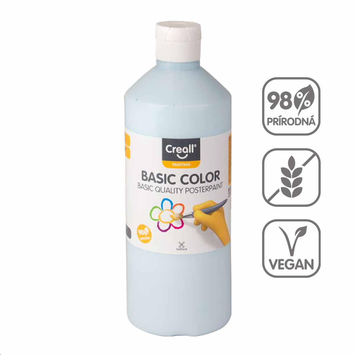 Tempera barva Creall 500 ml – pastelno modra