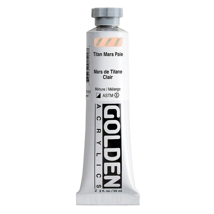 GOLDEN Težka akrilna barva 148 ml – 1576 titanium mars pale