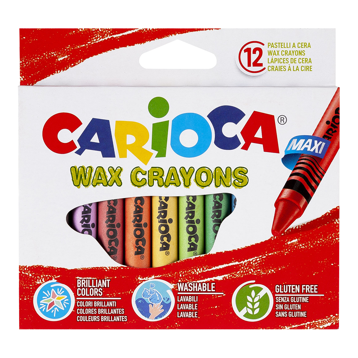 Voščenke Carioca Maxi, 12 kosov