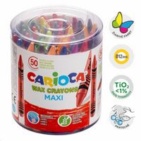 Carioca Maxi voščenke, 50 kos
