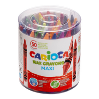 Carioca Maxi voščenke, 50 kos