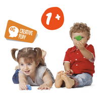 Carioca Baby Do 1+ masa za modeliranje, 3 × 75 g, mešane barve