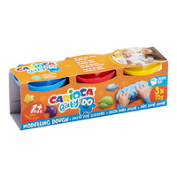 Carioca Baby Do 1+ masa za modeliranje, 3 × 75 g, mešane barve