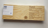 Lesena škatla za 15 pastelov Schmincke