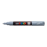 Označevalnik UNI POSCA PC-1M 0.7 - 1 mm – sivá (37)