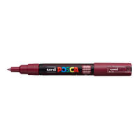 Označevalnik UNI POSCA PC-1M 0.7 - 1 mm – bordó (60)