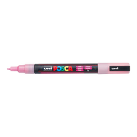 Posca marker PC-3ML, 0,9–1,3 mm, z bleščicami – roza (L13