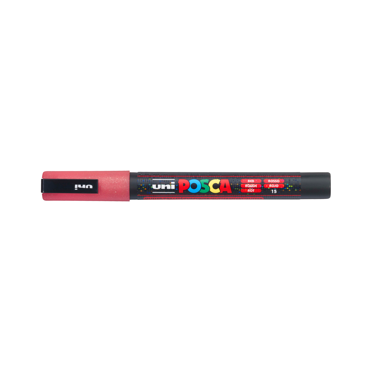 Posca marker PC-3ML, 0,9–1,3 mm, z bleščicami