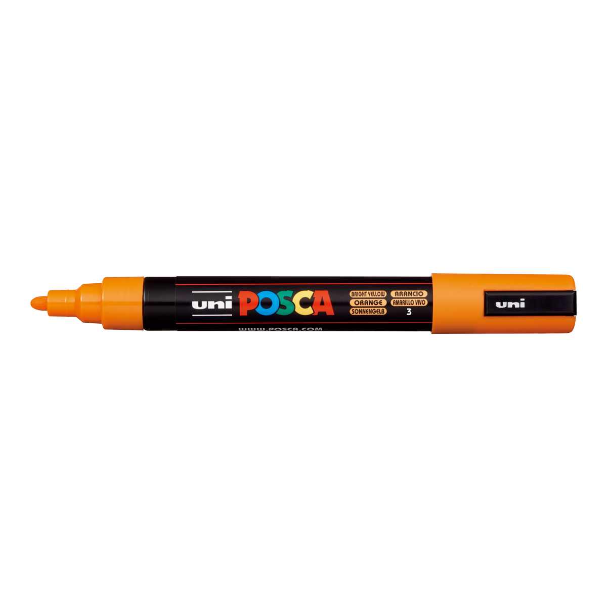 Posca flomaster PC-5M, 1,8 - 2,5 mm, svetlo rumena (3)
