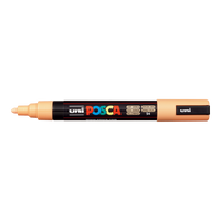 Posca akrilni flomaster PC-5M, 1,8 - 2,5 mm, svetlo oranžna (54)