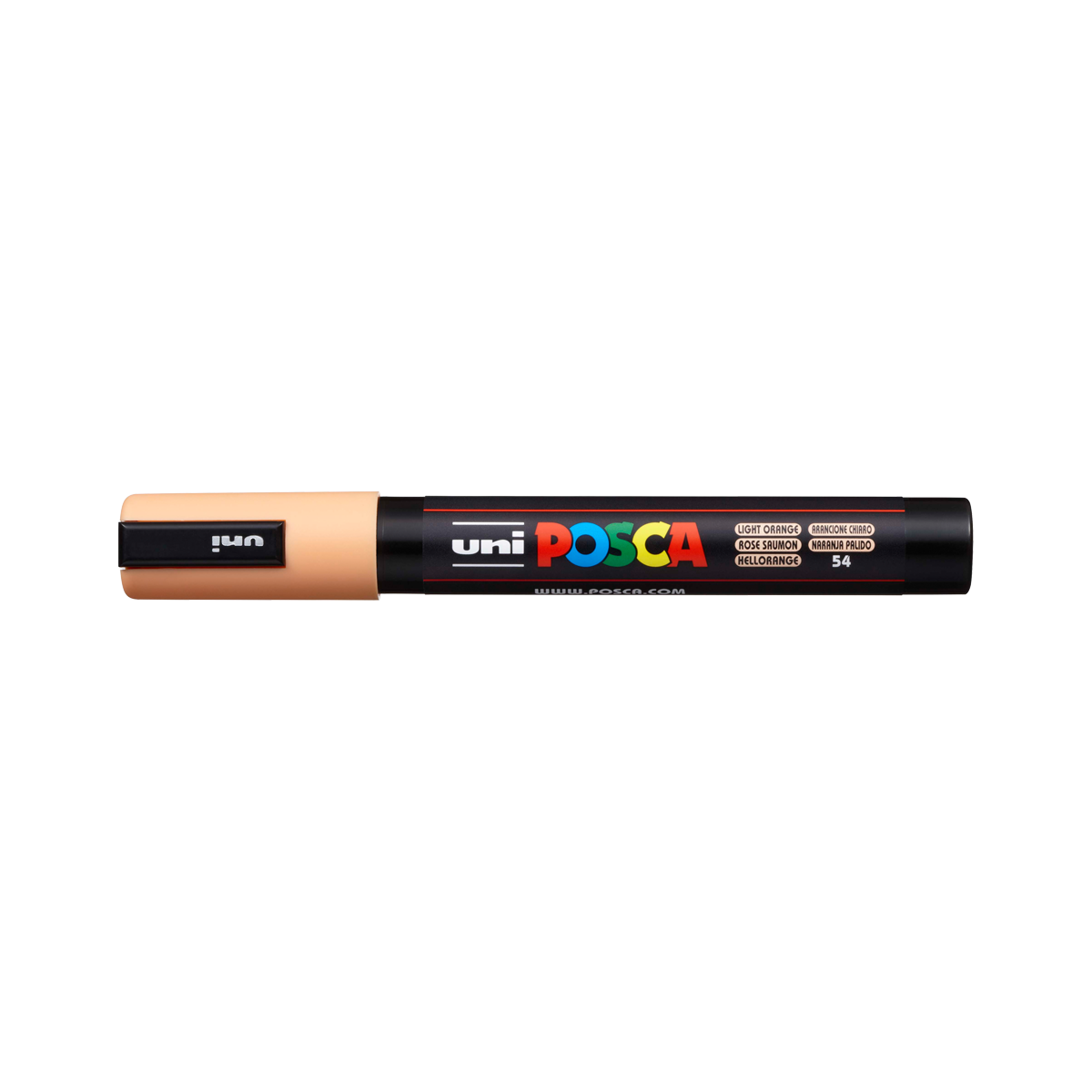 Posca akrilni flomaster PC-5M, 1,8 - 2,5 mm, svetlo oranžna (54)