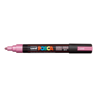 Posca flomaster PC-5M, 1,8 – 2,5 mm, kovinsko roza (M13)