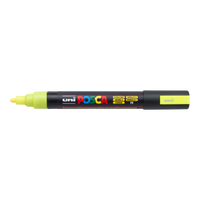 Posca PC-5M akrilni marker, 1,8 – 2,5 mm, fluo rumena