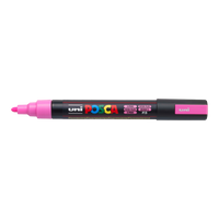 Posca marker PC-5M, 1,8 - 2,5 mm, fluo roza (F13)