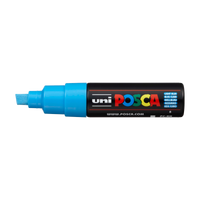 Označevalnik UNI POSCA PC-8K 8 MM – Posca popisovač PC-8K, 8 mm, svetlomodrá (8)