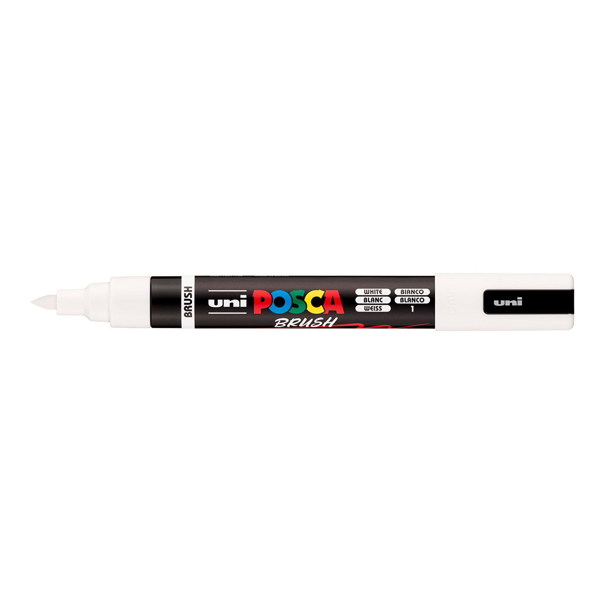 Posca akrilni flomaster PC-5BR, 1 - 4 mm, bela