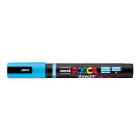 Posca flomaster PC-5BR, 1 - 4 mm, svetlo modra (8)