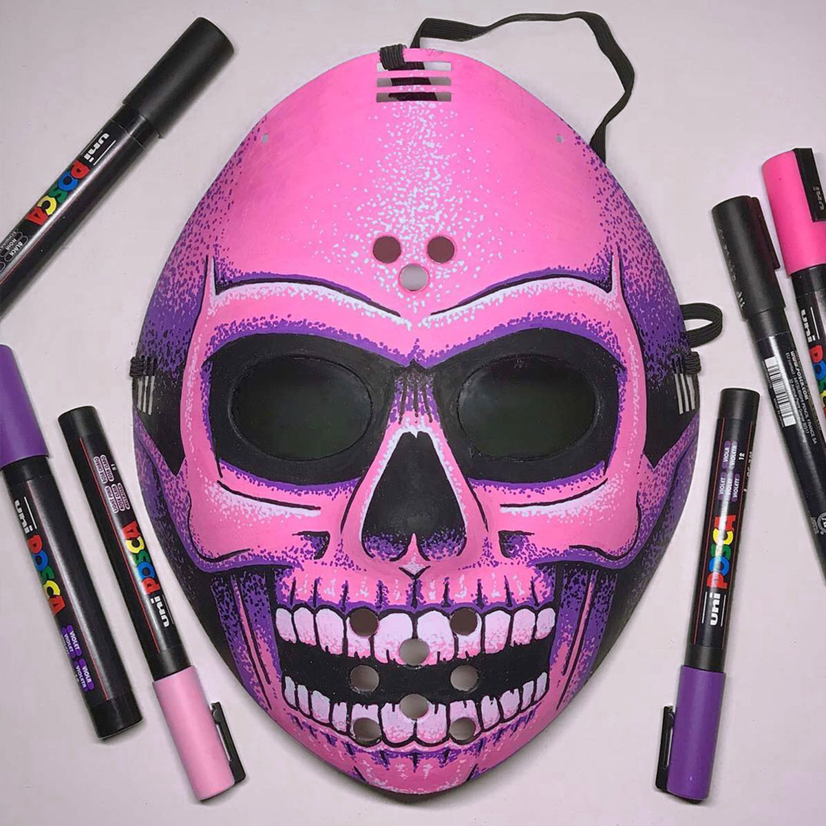 Posca flomaster PC-5M, 1,8 – 2,5 mm, kovinsko roza (M13)