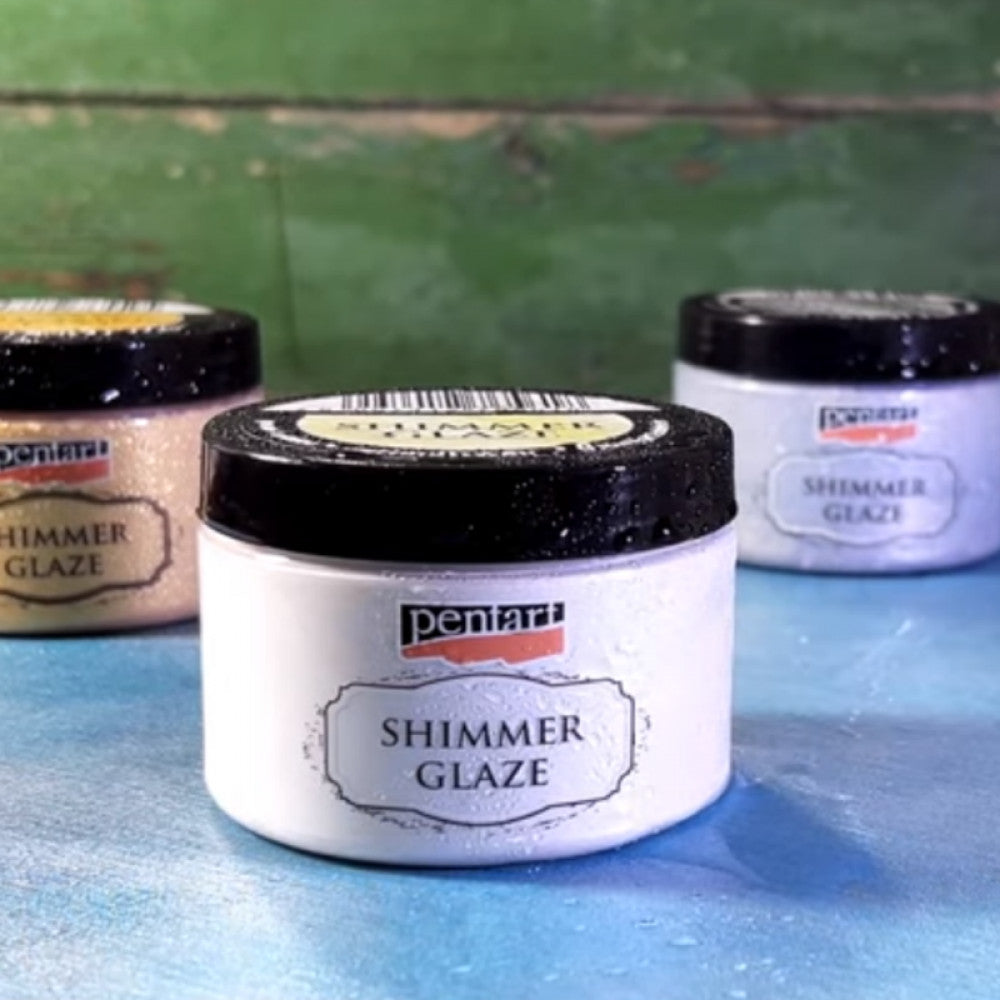Svetleča glazura Pentart Junior Paints Shimmer Glaze 150 ml