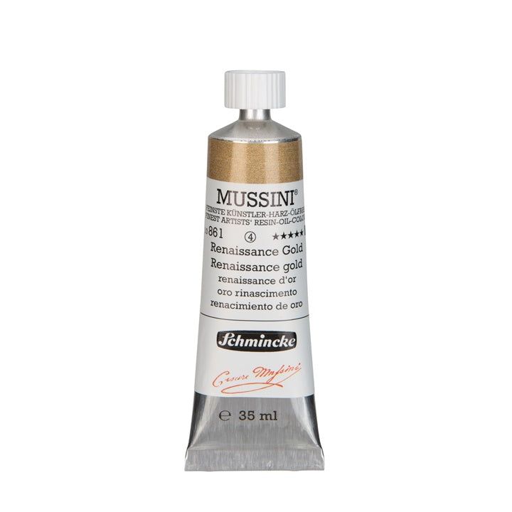 Oljne barve Schmincke MUSSINI 35 ml – 861 Renaissance zlato