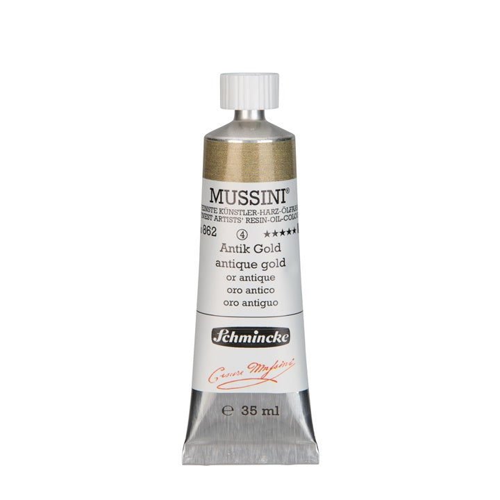 Oljne barve Schmincke MUSSINI 35 ml – 862 Antično zlato