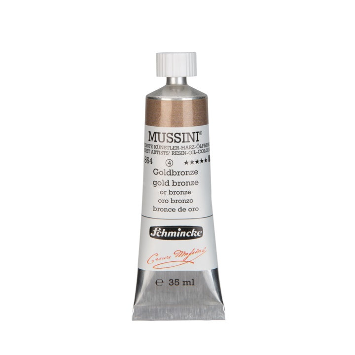 Oljne barve Schmincke MUSSINI 35 ml – 864 zlati bron