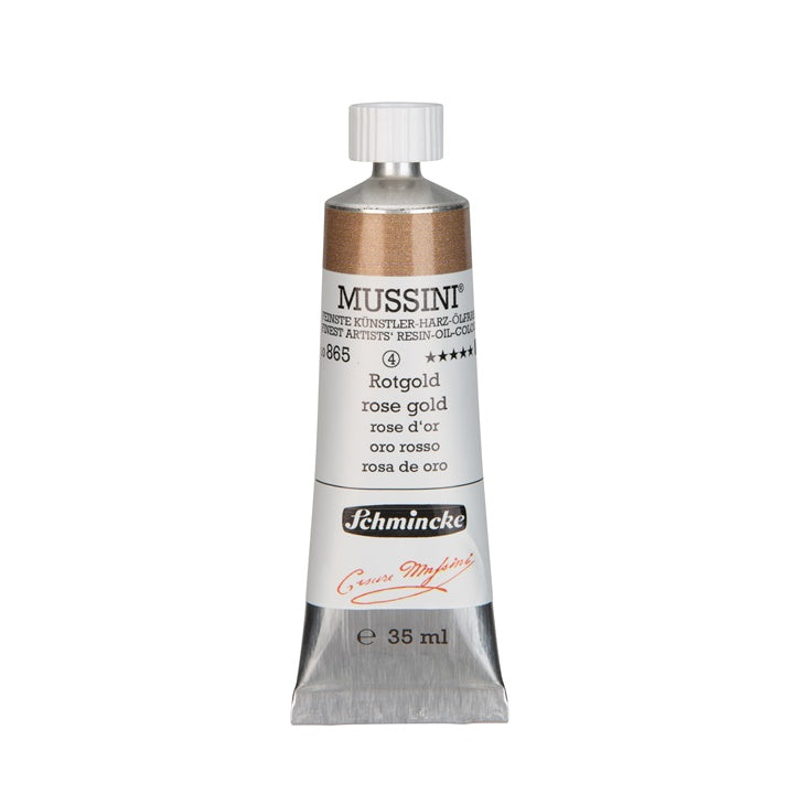 Oljne barve Schmincke MUSSINI 35 ml – 865 Rožnato zlato