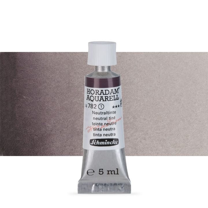Schmincke Horadam akvarelne barve v tubi po 5 ml – 782 Neutral Tint