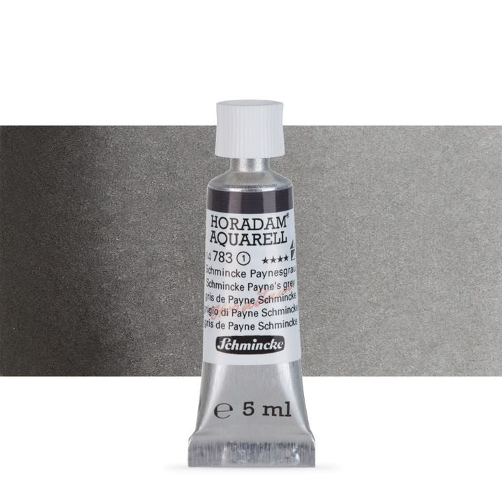 Schmincke Horadam akvarelne barve v tubi po 5 ml – 783 Schmincke Payne'S Grey