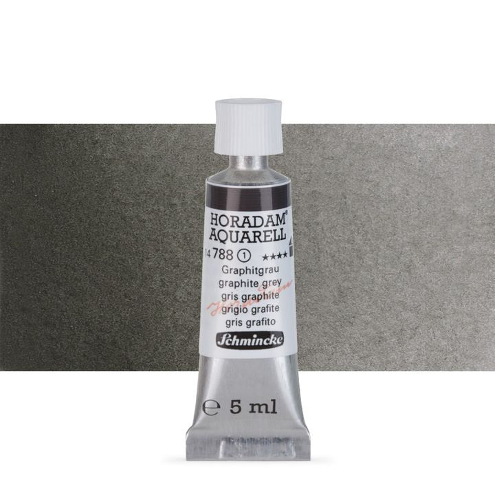 Schmincke Horadam akvarelne barve v tubi po 5 ml – 788 Graphite Grey