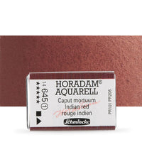 Schmincke Horadam akvarelne barve v celi ponvi – 645 Indian Red
