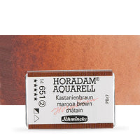 Schmincke Horadam akvarelne barve v celi ponvi – 651 Maroon Brown