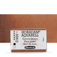Schmincke Horadam akvarelne barve v celi ponvi – 658 Mars Brown